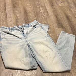 American Eagle Outfitters Light Blue Women's Straight Leg Jeans